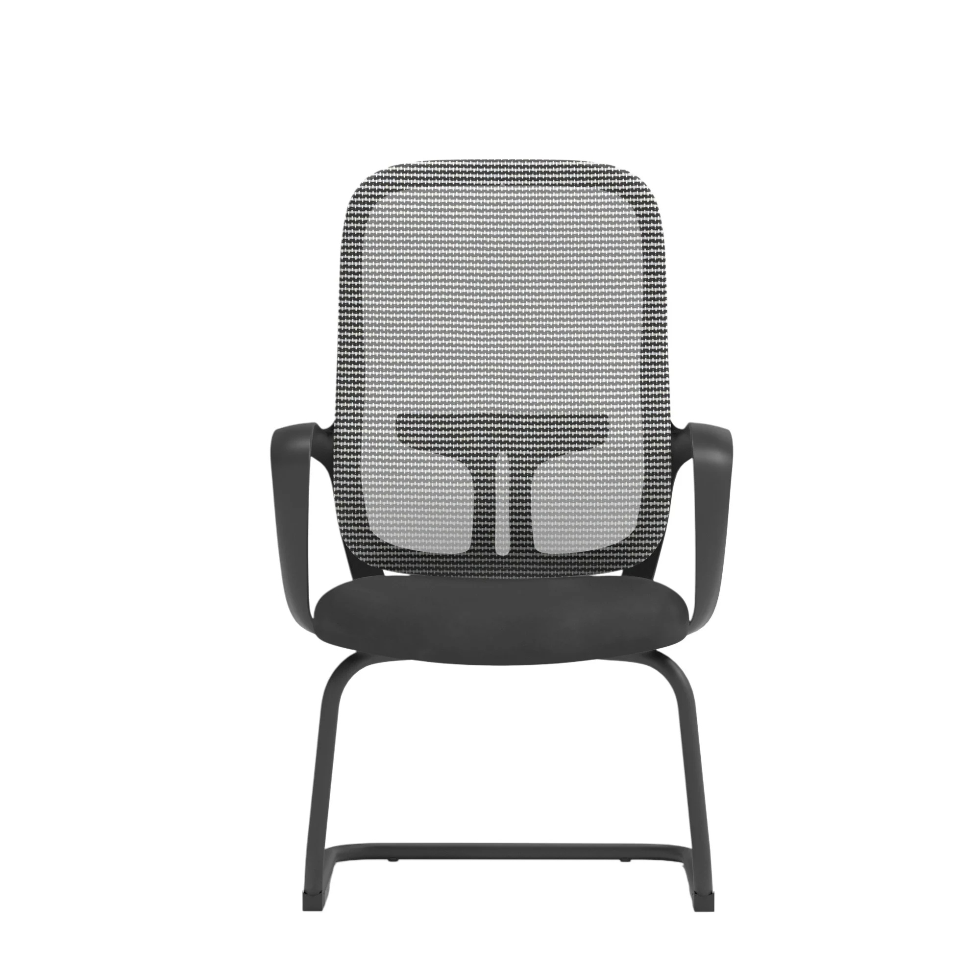 Посетителски стол RFG Mojito M сив-черен